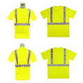 High Visibility ANSI Class 2 Safety T-Shirt